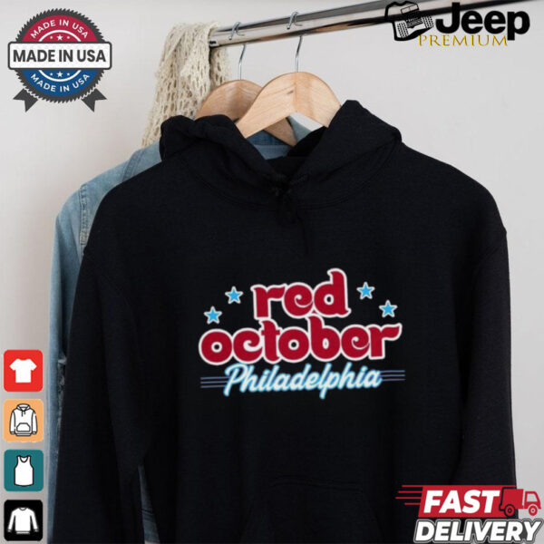 Design Red October Philadelphia Baseball 2024 Shirt