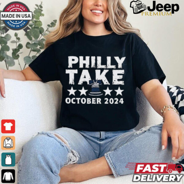 Design Take October Philadelphia Vintage Baseball T Shirt