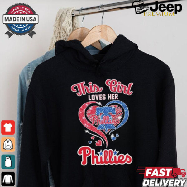 Design This Girl Love Her Philadelphia Phillies Diamonds 2024 Shirt