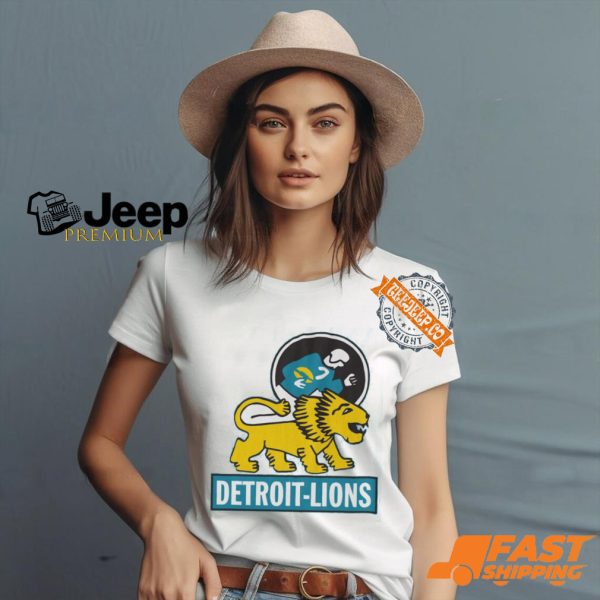 Detroit Lions 1952 Retro Logo T Shirt