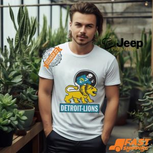 Detroit Lions 1952 Retro Logo T Shirt