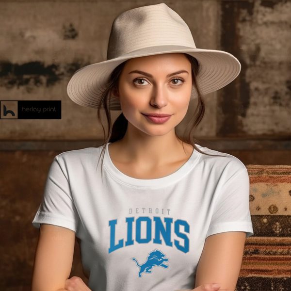 Detroit Lions Classic Logo T Shirt