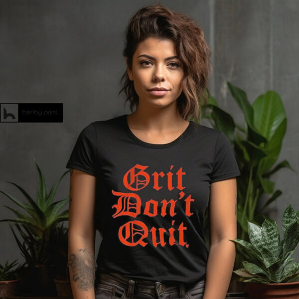 Detroit baseball grit don’t quit shirt