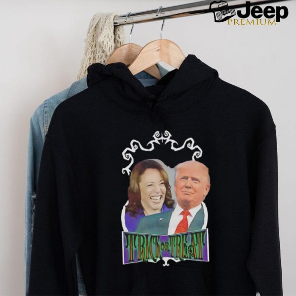 Donald Trump and Kamala Harris trick or treat Halloween shirt