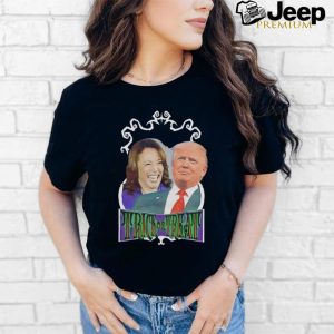 Donald Trump and Kamala Harris trick or treat Halloween shirt