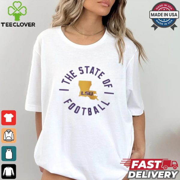 Dri fit state of football shirt