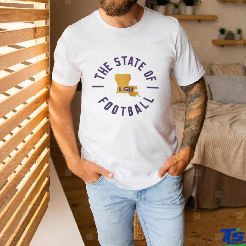 Dri fit state of football shirt