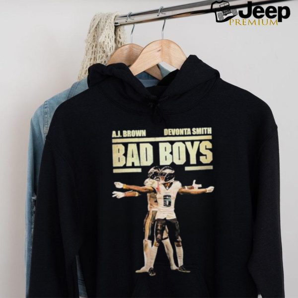 Eagles Aj Brown And Devonta Smith Bad Boys Shirt