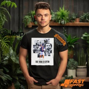 First Rookie QB Captain in Chicago Bears history shirt