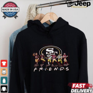 Friends San Francisco 49ers Signatures shirt