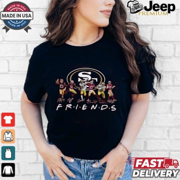 Friends San Francisco 49ers Signatures shirt