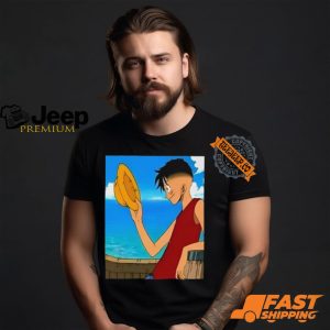 Funny Ahh Haircut Luffy t shirt