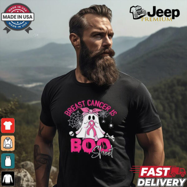 Funny Ghost Breast Cancer Awareness Shirt