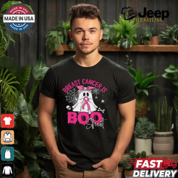 Funny Ghost Breast Cancer Awareness Shirt