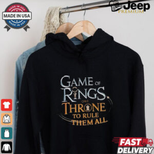 Game of Rings one Throne to rule them all shirt