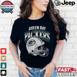 Green Bay Packers Gradient Helmet shirt