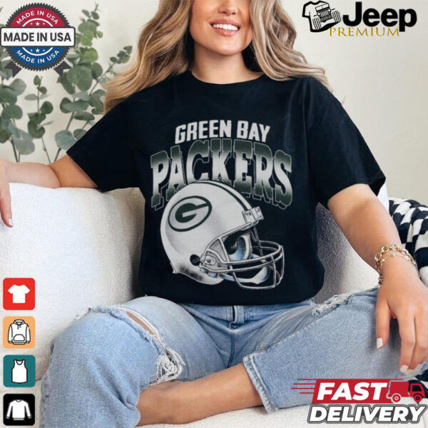 Green Bay Packers Gradient Helmet shirt