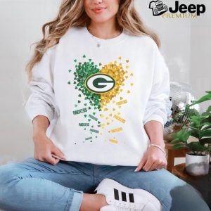 Green Bay Packers Heart Shirt