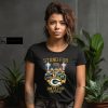 Green Bay Packers Stand For God Kneel For The People USA Flag T shirt