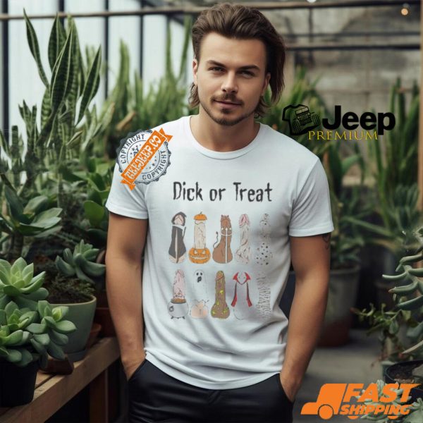 Halloween Dick Or Treat 2024 Shirt