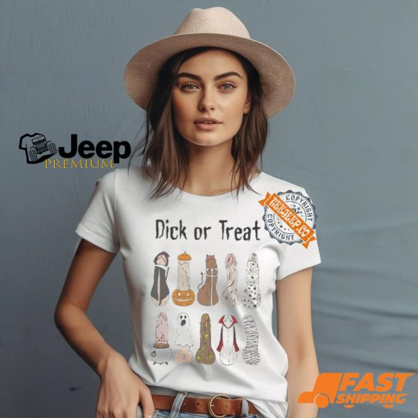 Halloween Dick Or Treat 2024 Shirt