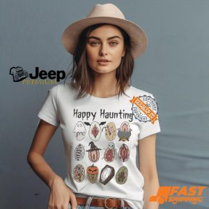 Happy Haunting Pussy Vagina Halloween Shirt