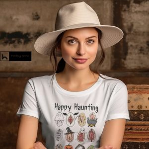 Happy Haunting Pussy Vagina Halloween Shirt