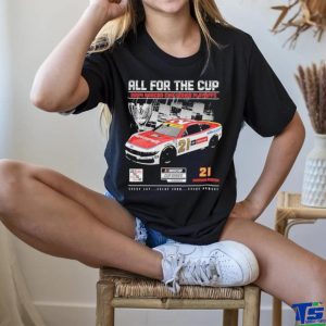 Harrison Burton Checkered Flag Sports 2024 NASCAR Cup Series Playoffs Motorcraft T Shirt