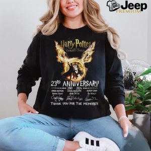 Harry Potter And The Cursed Child 23rd Anniversary 2001 – 2024 Thank You For The Memories T Shirt