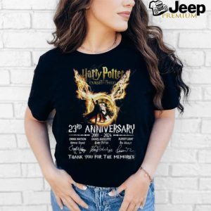 Harry Potter And The Cursed Child 23rd Anniversary 2001 – 2024 Thank You For The Memories T Shirt