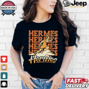 Hermes the swiftfooted greek god of Commerce and Messages cartoon shirt