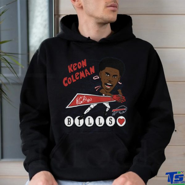 Homage Bills Keon Coleman T Shirt