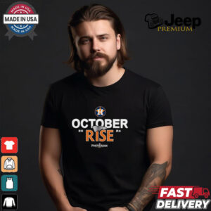 Houston Astros October rise 2024 Postseason shirt