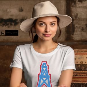 Houston Oilers 1980 Retro Logo T Shirt