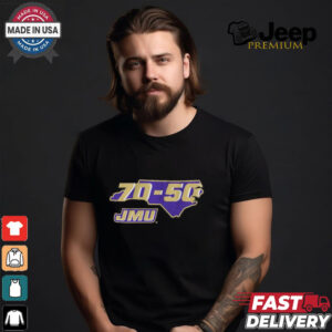 JMU Football 70 50 Shirt