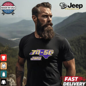 JMU Football 70 50 Shirt