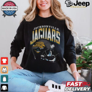 Jacksonville Jaguars Gradient Helmet shirt