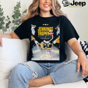 Jennings Trophy Champs Fewest Goals Against In The Nhl Linus Ullmark And Jeremy Swayman 2024 Shirt