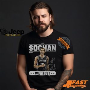 Jeremy Sochan San Antonio Spurs Trust Shirt