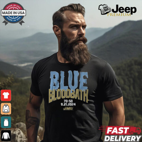 Jmu Football Blue Bloodbath Shirt