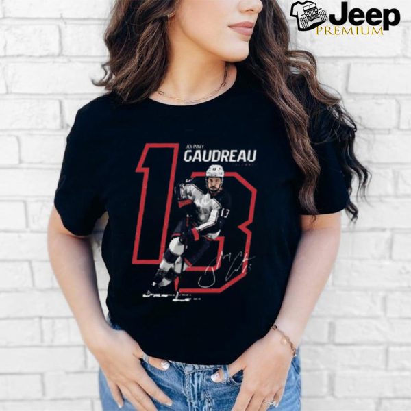 Johnny Gaudreau Columbus Offset T Shirt