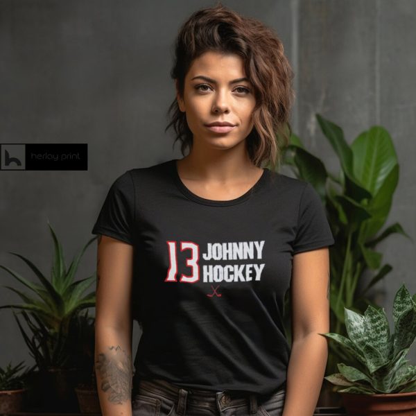 Johnny Hockey Cbj Artillery Fundraiser Super Shirt