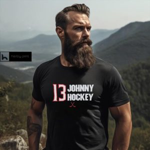 Johnny Hockey Cbj Artillery Fundraiser Super Shirt