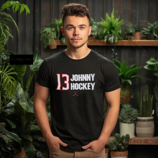 Johnny Hockey Cbj Artillery Fundraiser Super Shirt