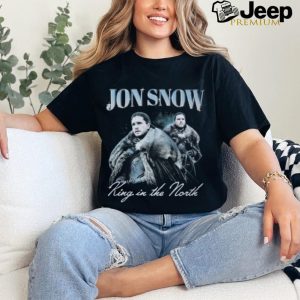 Jon snow king in the north shirt