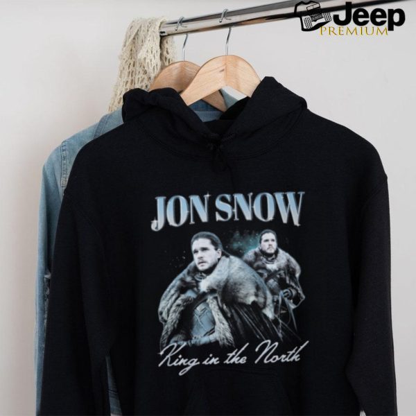 Jon snow king in the north shirt