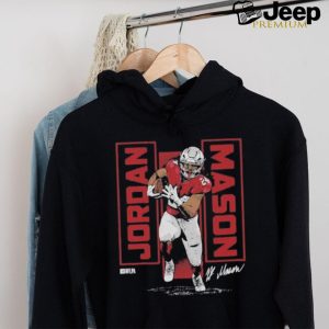 Jordan Mason San Francisco 49ers Vertical Shirt