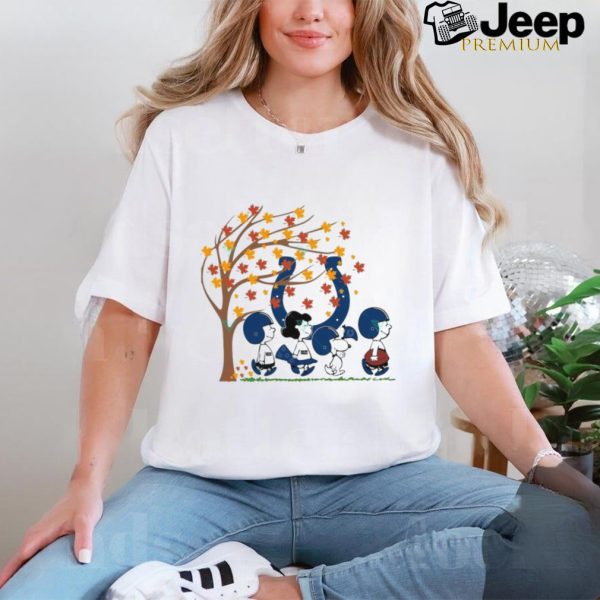 Just A Girl Who Loves Fall And Indianapolis Colts Snoopy shirt