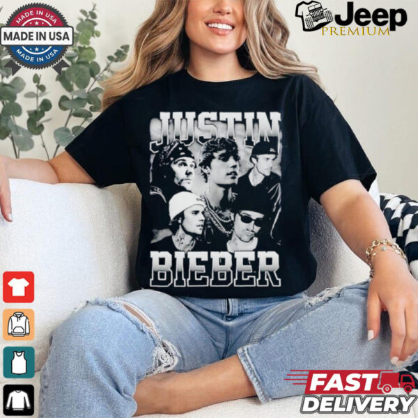 Justin Bieber Varsity Rapper Homage Vintage shirt