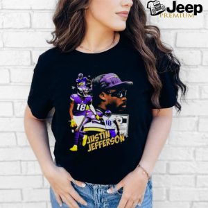 Justin Jefferson Vintage Collage T Shirt